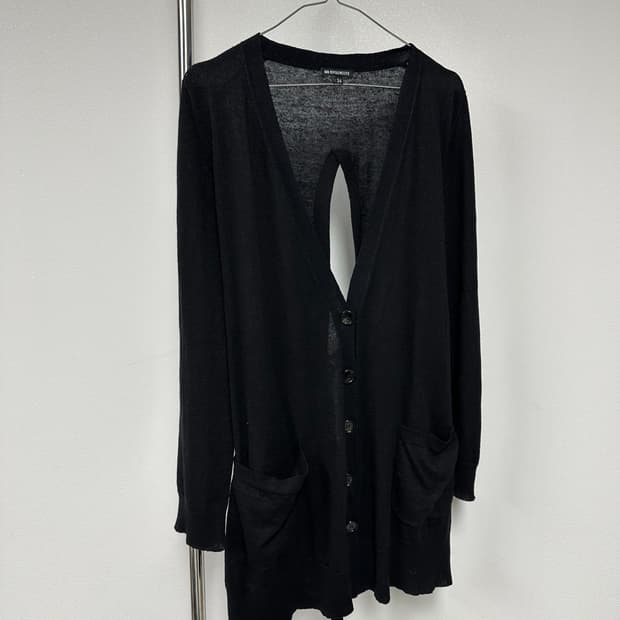 앤 드뮐미스터 캐시미어•린넨 스트랩 가디건