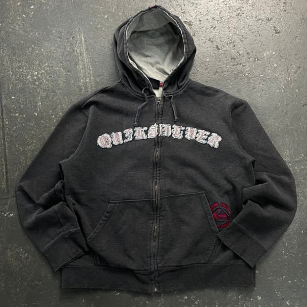 100 퀵실버 Y2K 후드집업