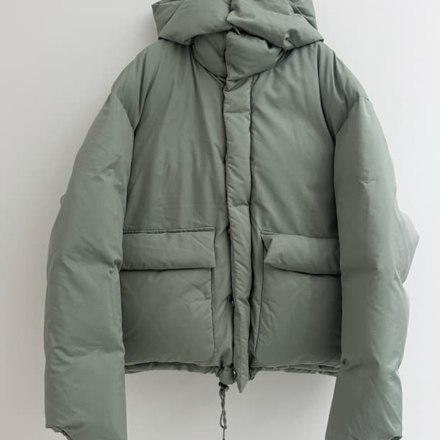 오라리 민트 패딩