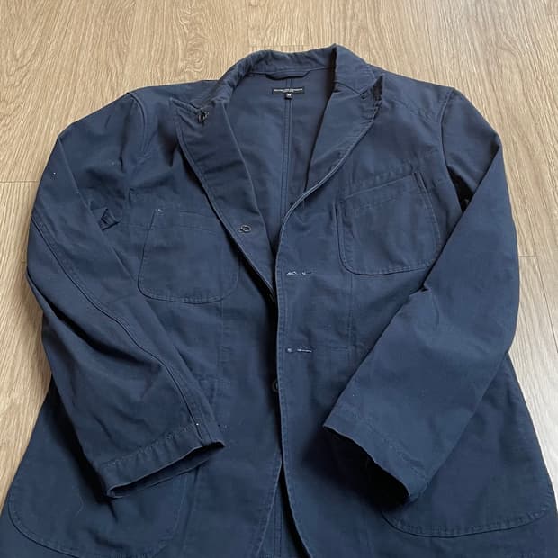 엔지니어드가먼츠 베드포드 헤비립스탑 네이비 M