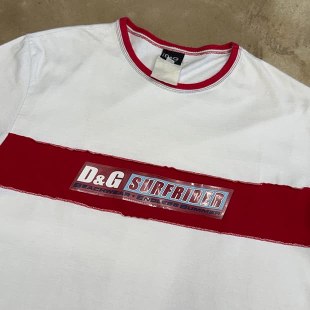 XL D&G 서프라이더 링거 반팔티