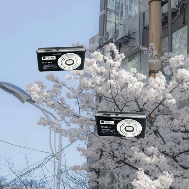 희귀&입문!) Sony Cyber-shot W350 디카 카메라