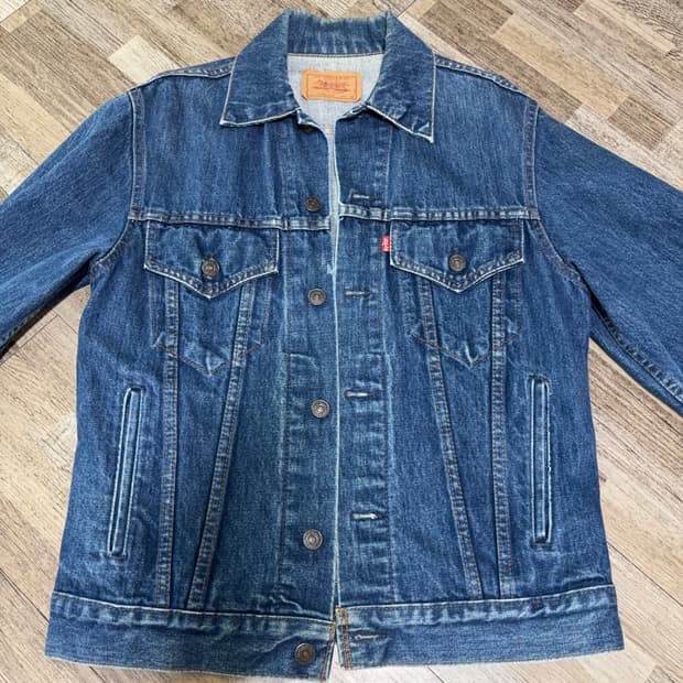 리바이스 데님 자켓 청자켓