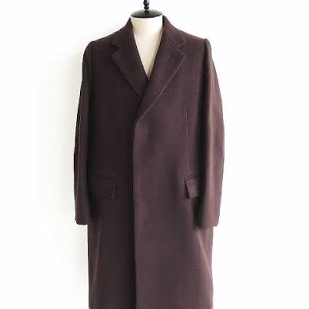 오라리 21aw 더블 라이트 멜튼 코트 3사이즈 다크브라운