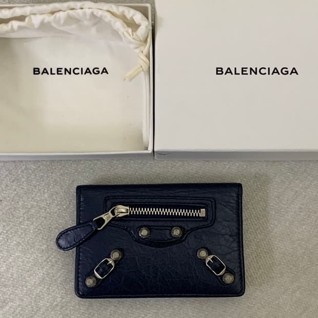 발렌시아가 클래식 모터 카드지갑