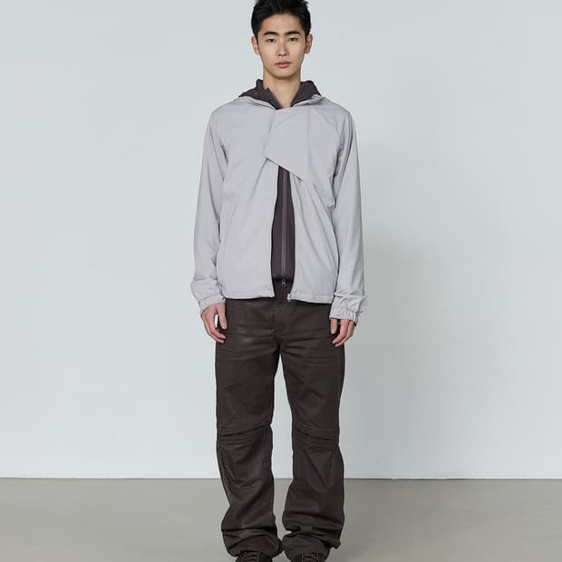 [2] SANSAN GEAR COATED PANTS BROWN