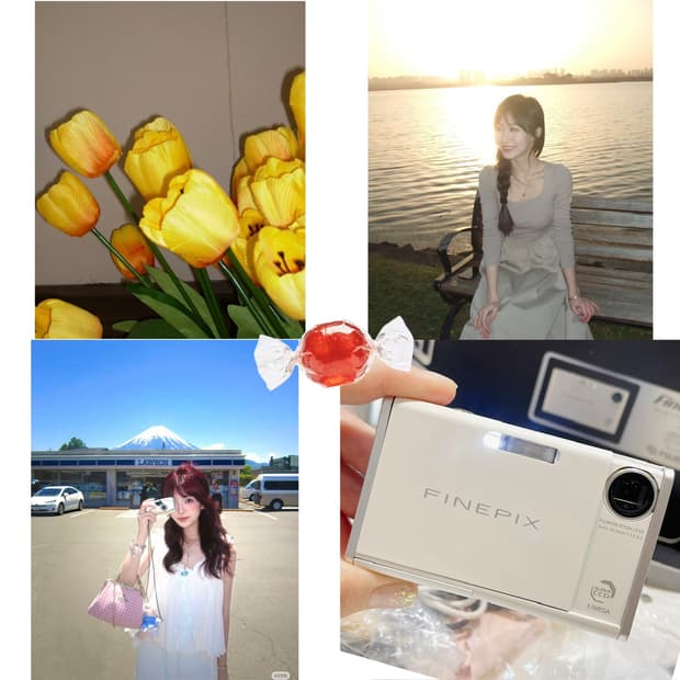 슥, 밀어 열면 시작되는 빈티지한 기록 ✨후지 파인픽스 z2