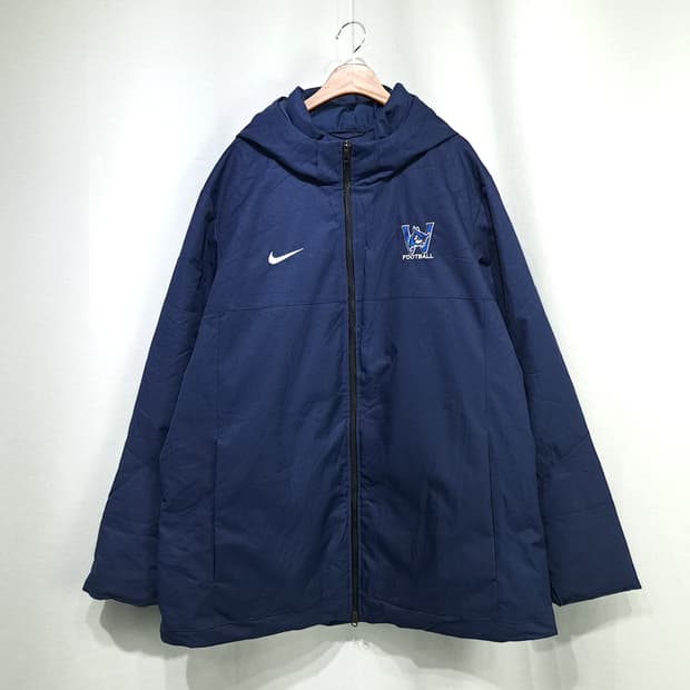 CN891 2XL 나이키 팀 이슈 풋볼 네이비 덕다운 파카