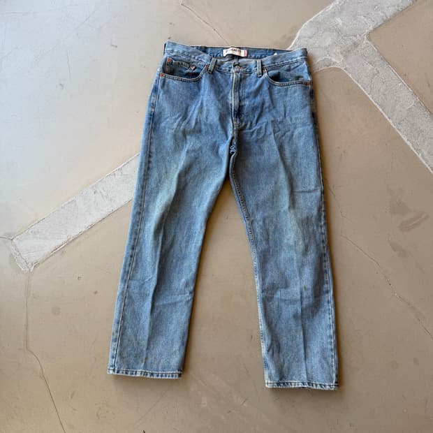 리바이스 505 레귤러 데님 팬츠