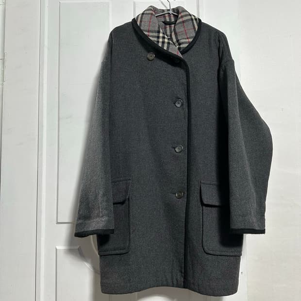 버버리 숄카라 코트