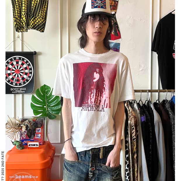 Airwalk Glam Girl Printed 1/2 T-Shirt