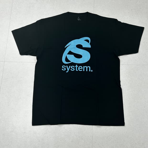 시스템 서울 머천 티셔츠 블랙 (예약중)