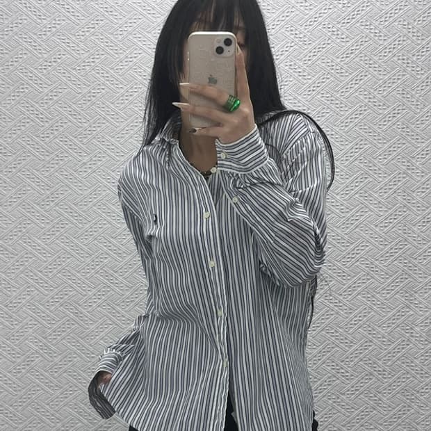 폴로 랄프로렌 YARMOUTH 캐주얼 스트라이프 셔츠 100 C08405