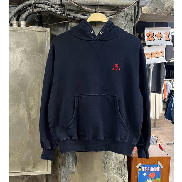 AECA 후드티 네이비 S #csz4129
