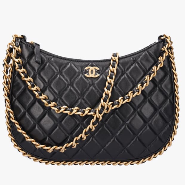 샤넬AS4368 호보백 라지 블랙