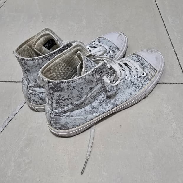 컨버스 척테일러 루나론 하이탑 스니커즈 카모 한정판 270mm