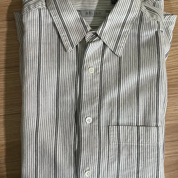 [04,100] 25ss 벨리에 스트라이프 셔츠 팝니다
