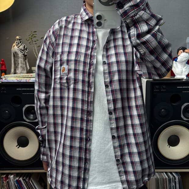 칼하트 체크셔츠