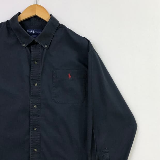 Xxl 폴로 솔리드코튼 셔츠