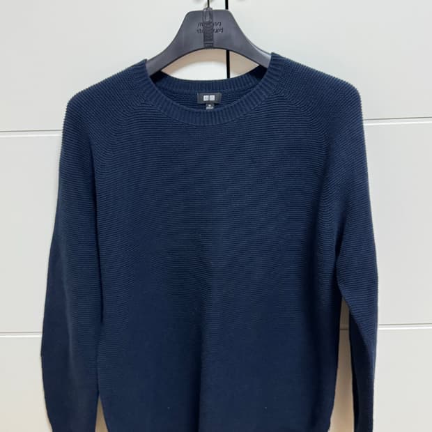 [만원특가] 유니클로 니트(네이비,XL)