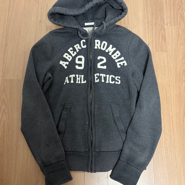 아베크롬비 아베 빈티지 차콜 후드집업 후집
