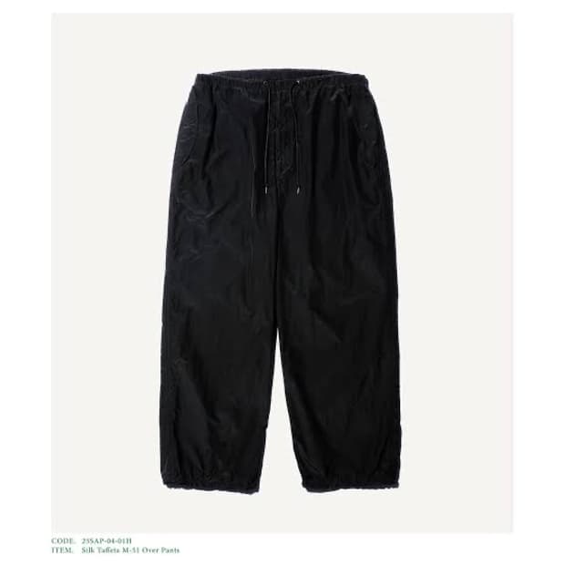 아프레쎄 25SS 실크 M-51 블랙 [3]