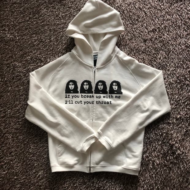 sexphobia jaydes hoodie zip up  m