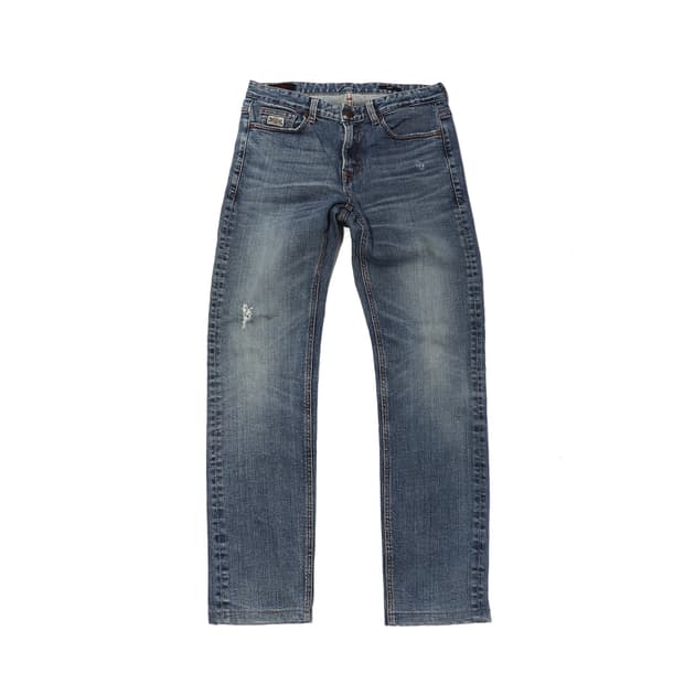 EVISU 슬림핏 워싱 데님팬츠 size 30