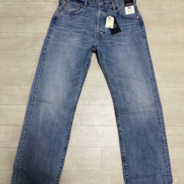 리바이스 501 셀비지 데님 '93 스트레이트핏 뷰티풀 디사스터