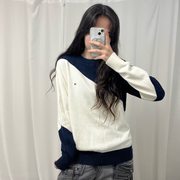 Tommy Hilfiger navy knit 
