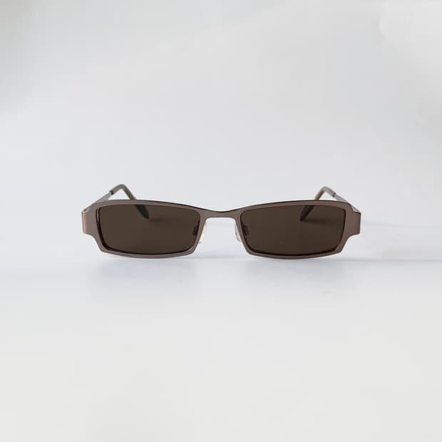 780 픽키 데드스탁 빈티지안경 스퀘어 브라운 레트로 선글라스