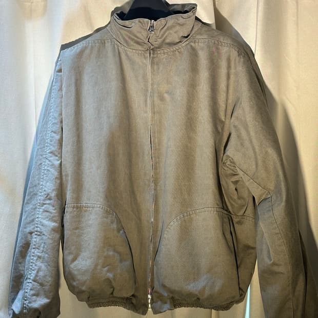 런디 _ 헤리티지 크롭 점퍼 카키 L