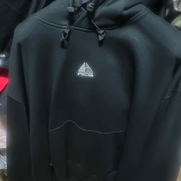 나이키 acg 렁스 써마핏 후드 블랙