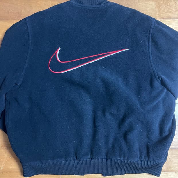 00s 나이키 바시티 자켓 100