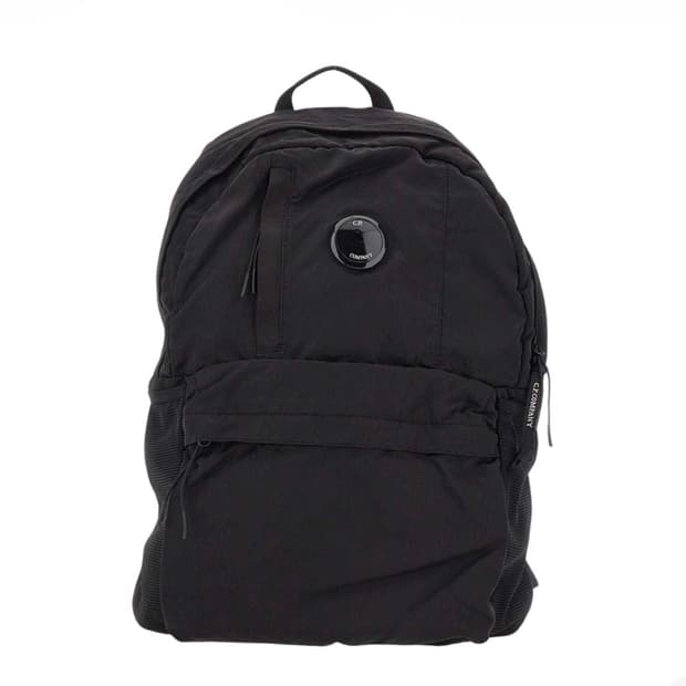 Cp컴퍼니 렌즈 백팩 블랙