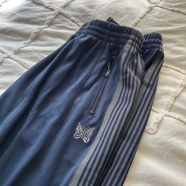 니들스 H.D. 트랙 팬츠 폴리 스무스 네이비