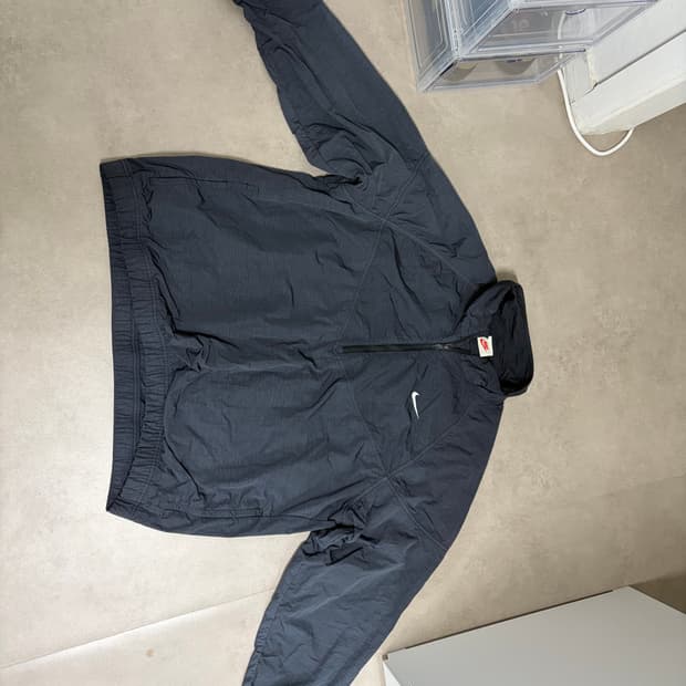 [XL] 나이키 스투시 윈드러너 블랙