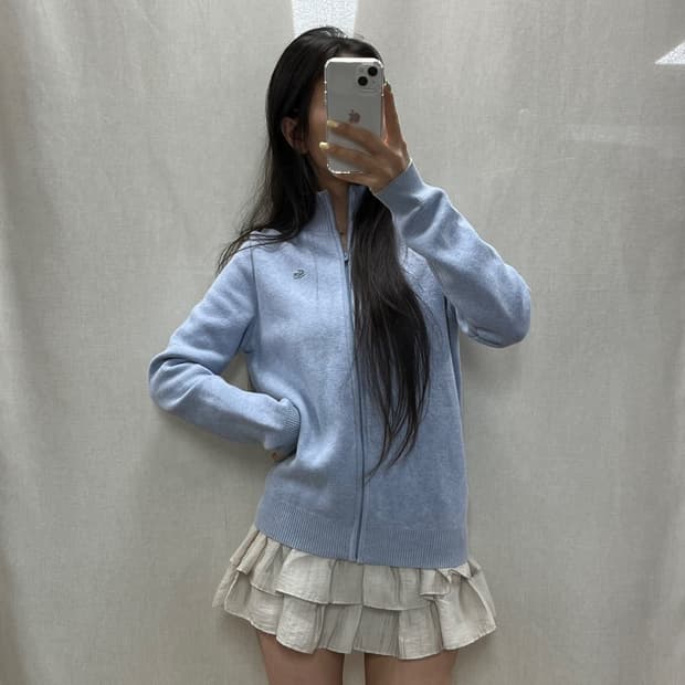 라코스테 집업 가디건/#3654