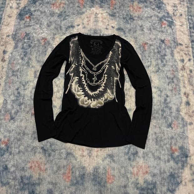 Roen archive skull & rosary cubic cut se