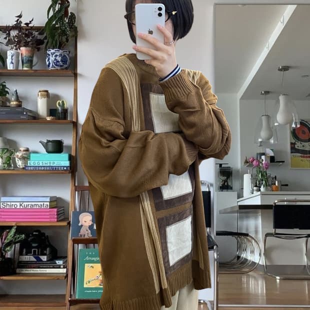 빈티지 라운드 니트 (Man 2XL) AA0920