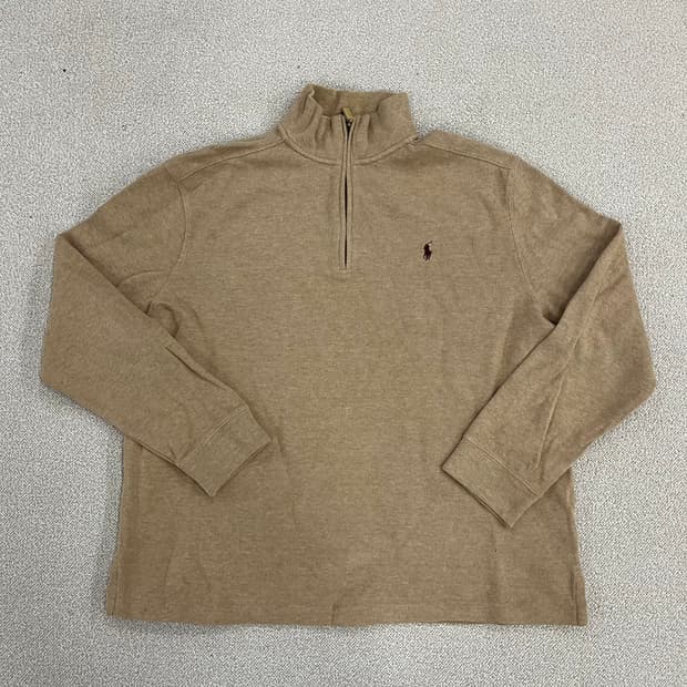 XL 폴로랄프로렌 반집업 코튼 맨투맨 0129M1