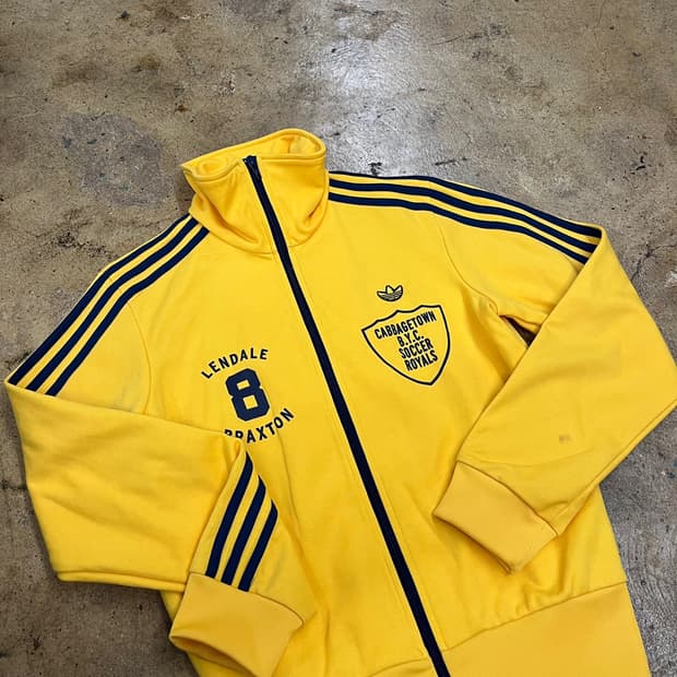 [정품/38] 아디다스 캐비지타운 로얄즈 트랙탑 져지 b8