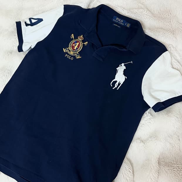 폴로 네이비 빅포니 카라티