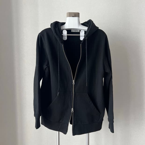 로맨틱파이어리츠 / 블랙 집업 / 이중지퍼 / M