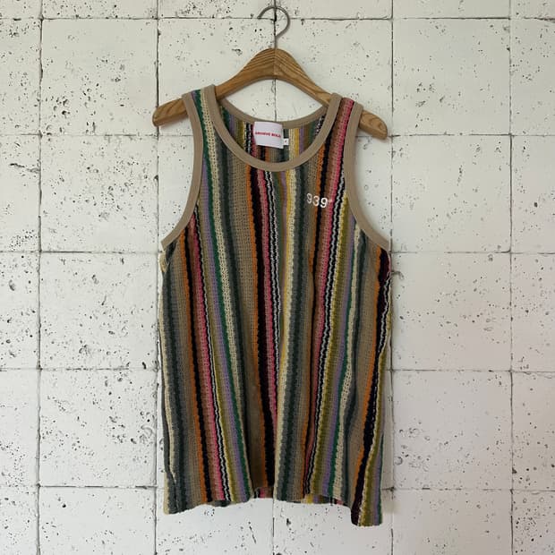 우먼free 아카이브볼드 민소매 니트