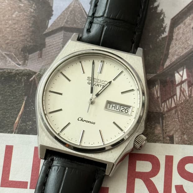 세이코 Seiko Chronos 쿼츠 데이 데이트