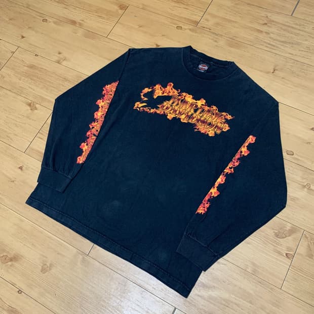 harley davidson flame sleeve