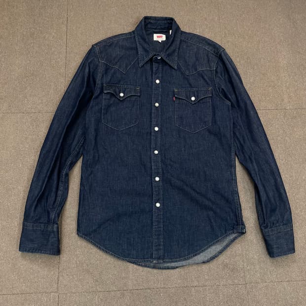 levis 리바이스 웨스턴 데님셔츠 s