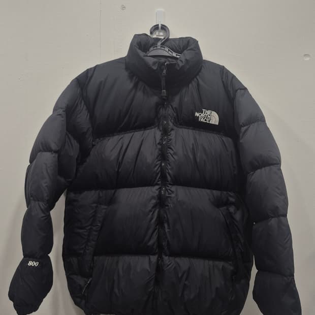 노스페이스 눕시 800필파워 STOW POCKER 패딩 점퍼 남성 105