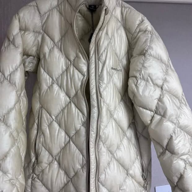 (W) 몽벨 슈페리어 다운자켓 아이보리